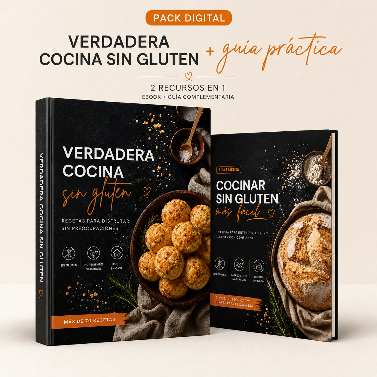Verdadera Cocina sin Gluten + Guía práctica